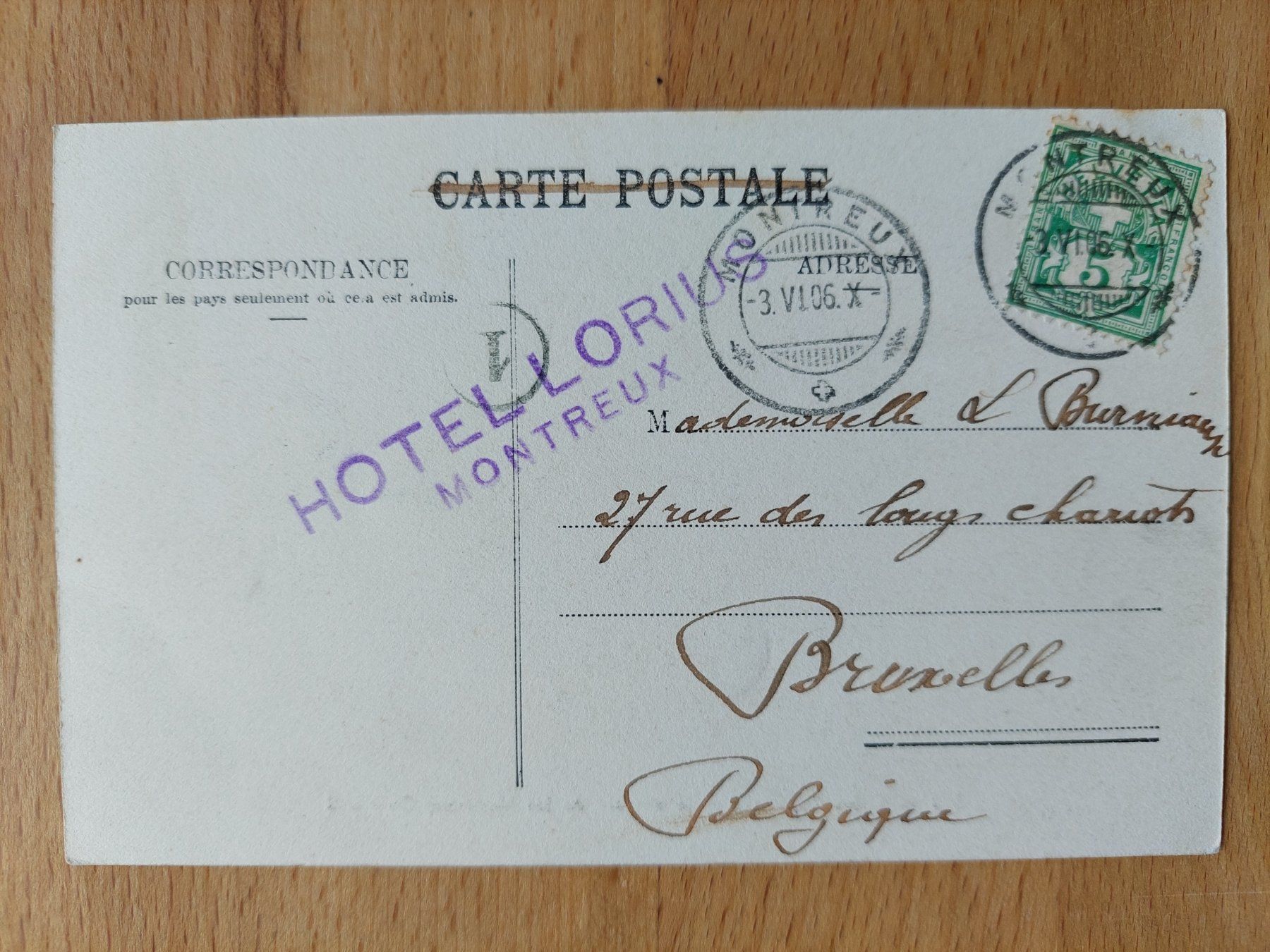 Cartes postales: AK Le Chatelard mit Bahn Montreux-Oberland – D'occasion à Obfelden par Foto_Bild_Kunst_Buch 1