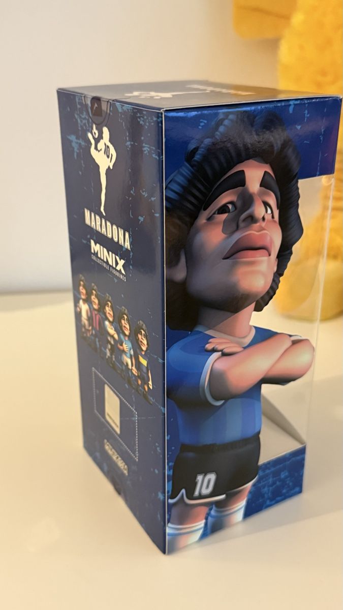 Statuette: Maradona Minix Figur – Nuovo e nell'imballaggio originale da Basel venduto da Zomeg 1