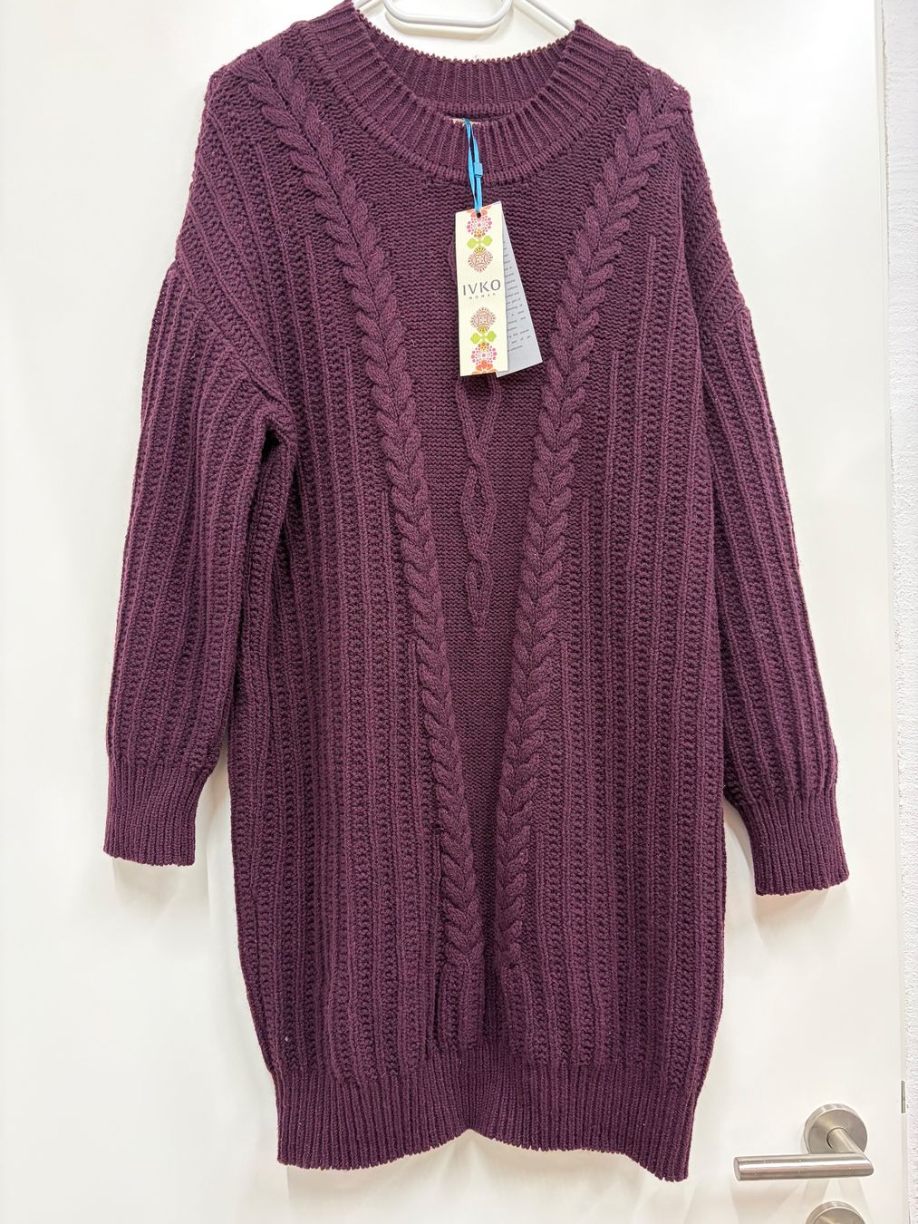 Ivko Maglioni & Felpe: IVKO Damen-Pullover, bordeaux, Gr. 44/46 – Nuovo e nell'imballaggio originale da Uitikon Waldegg venduto da SanjaR
