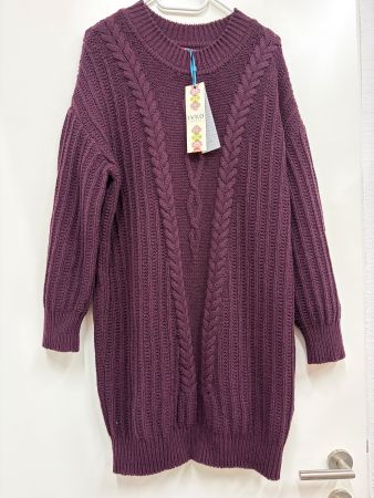 IVKO Damen-Pullover, bordeaux, Gr. 44/46