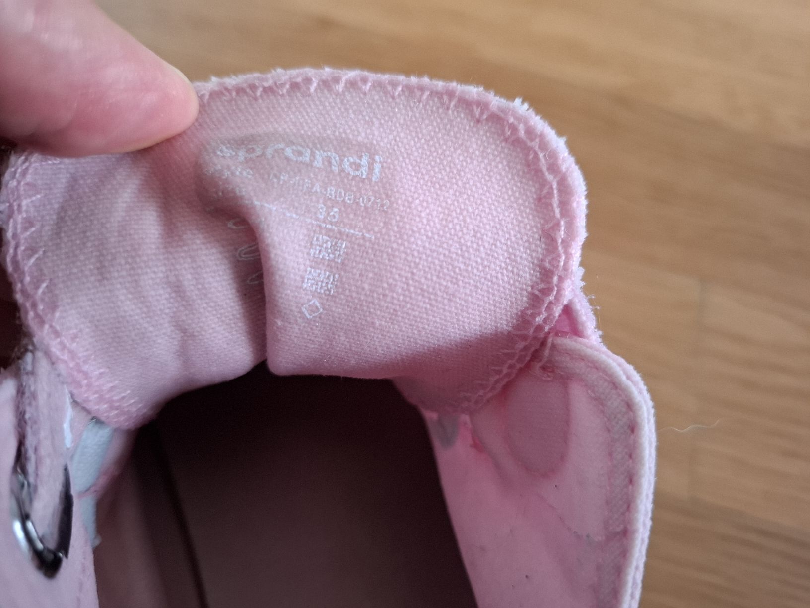 Scarpe per ragazze: Sprandi Turnschuhe, Gr. 35, Rosa – Usato da Baar venduto da Jhonny18 4