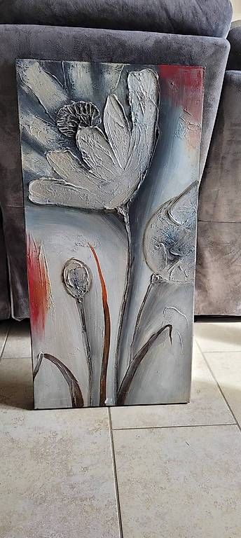 Farben: tableau peinture fleur – Gebraucht aus Ste-Croix von kar_9x7w 1