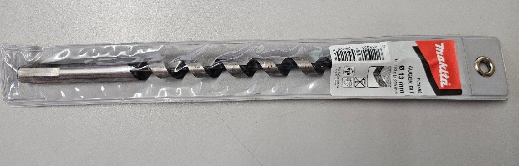 Makita Tutti gli attrezzi: Schlangenbohrer Ø13mm 160 / 235mm – Nuovo e nell'imballaggio originale da Koppigen venduto da Bracher_Mail-House 2