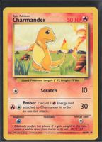 POKÉMON / Charmander / Base Set 1999 🇺🇸 / 1Fr.!