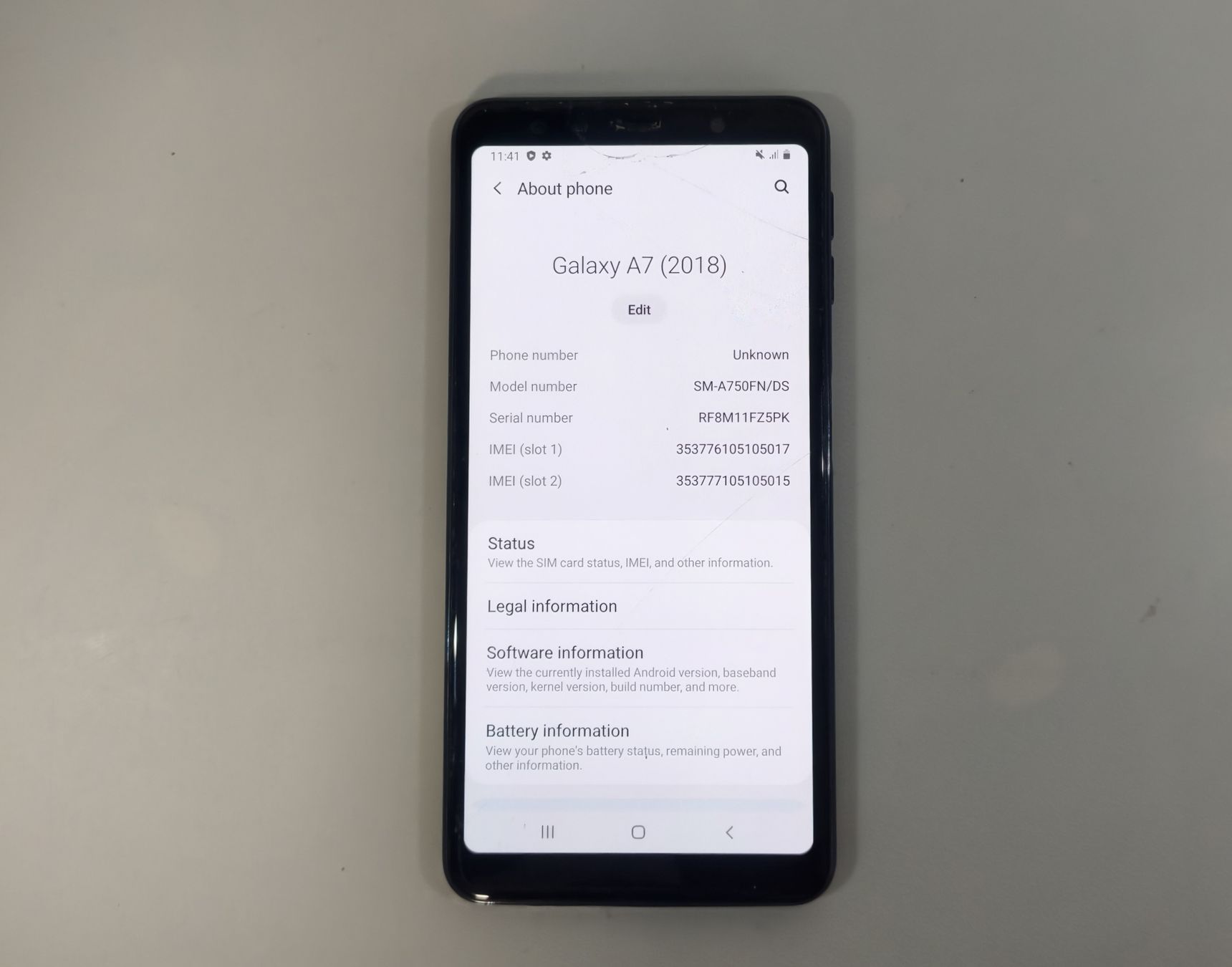 Samsung Telefoni cellulari / Smartphones: Samsung Galaxy A7 – Usato da Ehrendingen venduto da Rocky985 1