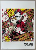 Death: Dface Vuitton Kiss, Street Art, signiert 84/100
