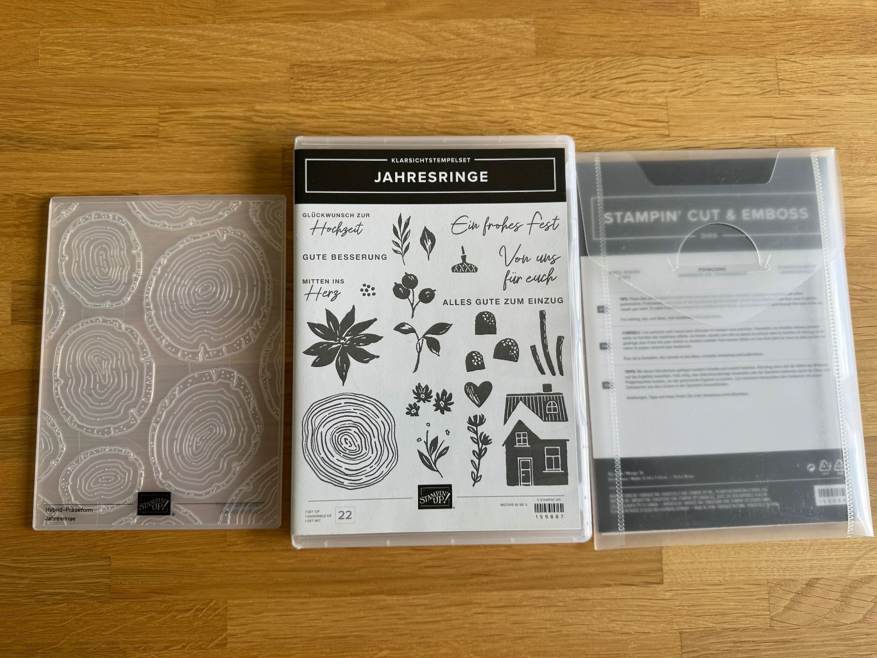 Stampin' up! Timbri: Stempelset "Jahresringe" von Stampin Up / A – Usato da Neukirch (Egnach) venduto da muolen