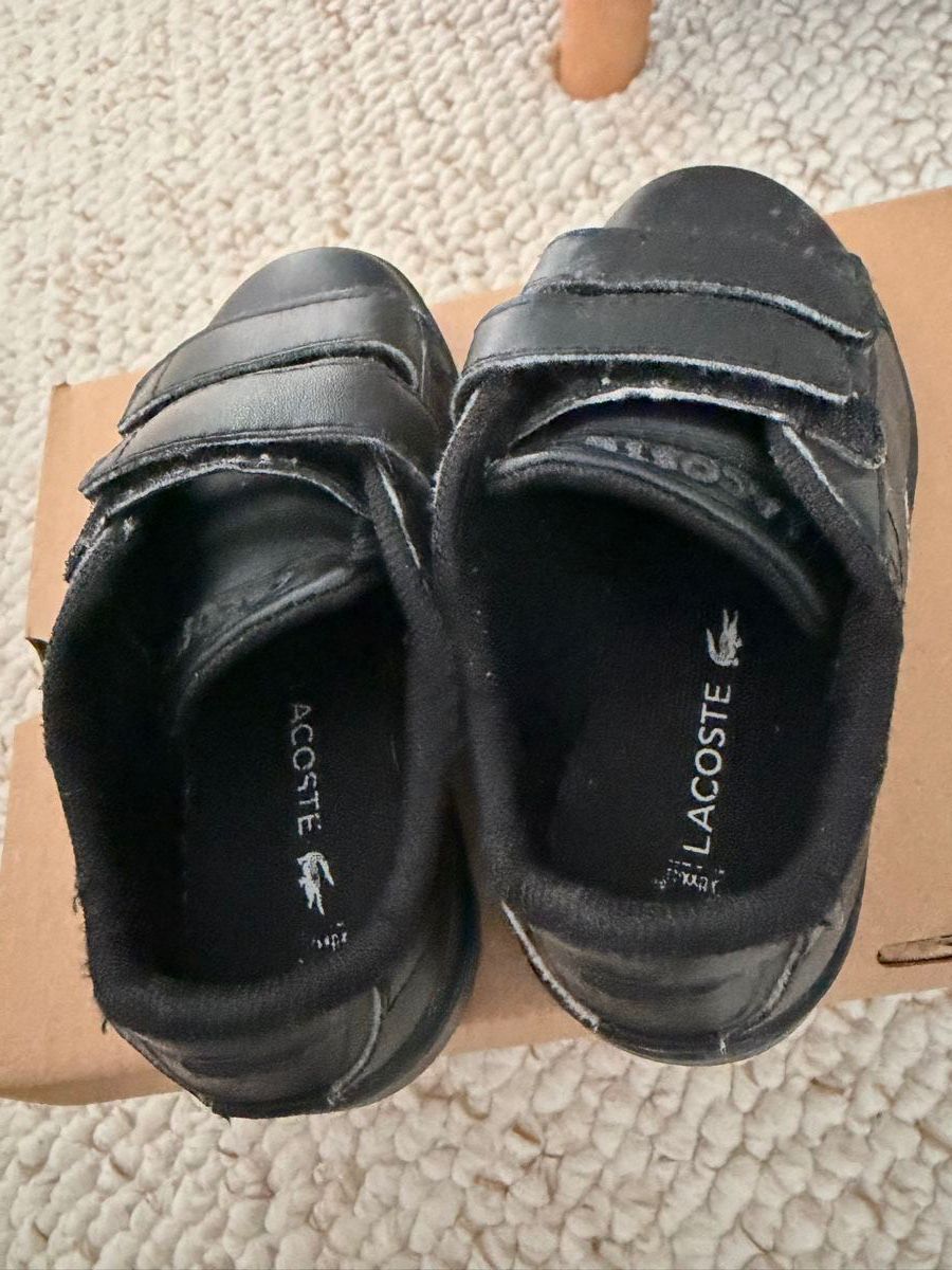 Lacoste Scarpe per ragazzi: Lacoste Kinderschuhe, Grösse 24, Schwarz – Usato da Susten venduto da AMAZE 1