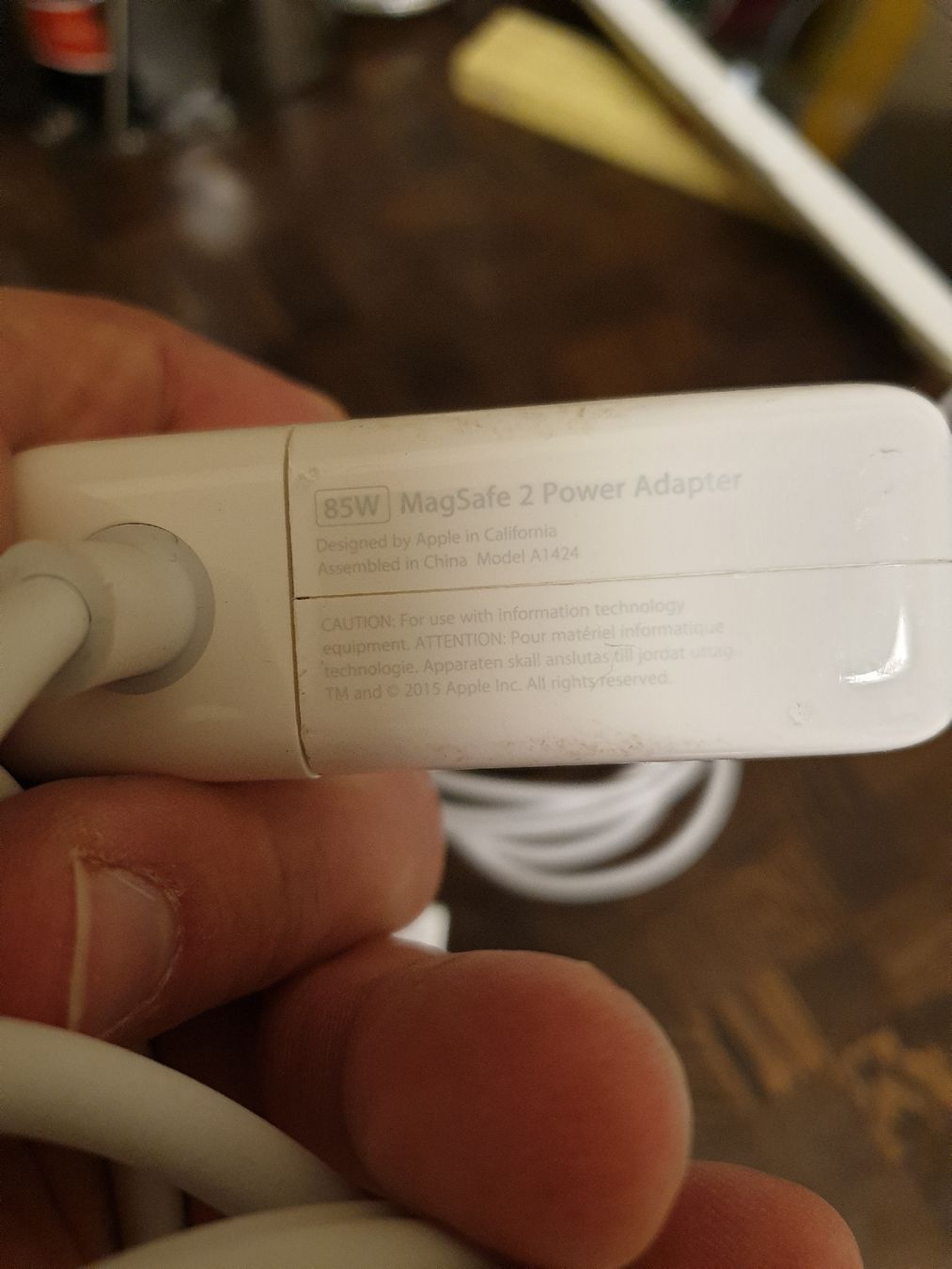 Apple Caricabatterie: Original MagSafe 2 Power Adapter 85W A1424 20 – Usato da Ittigen venduto da Ziok187 1