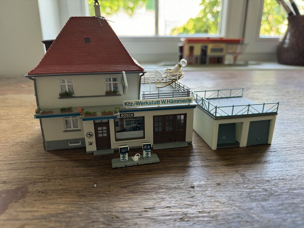 Busch - Autowerkstatt H0 (3/21) * - BU1918 - kits de modélisme, jouets de construction