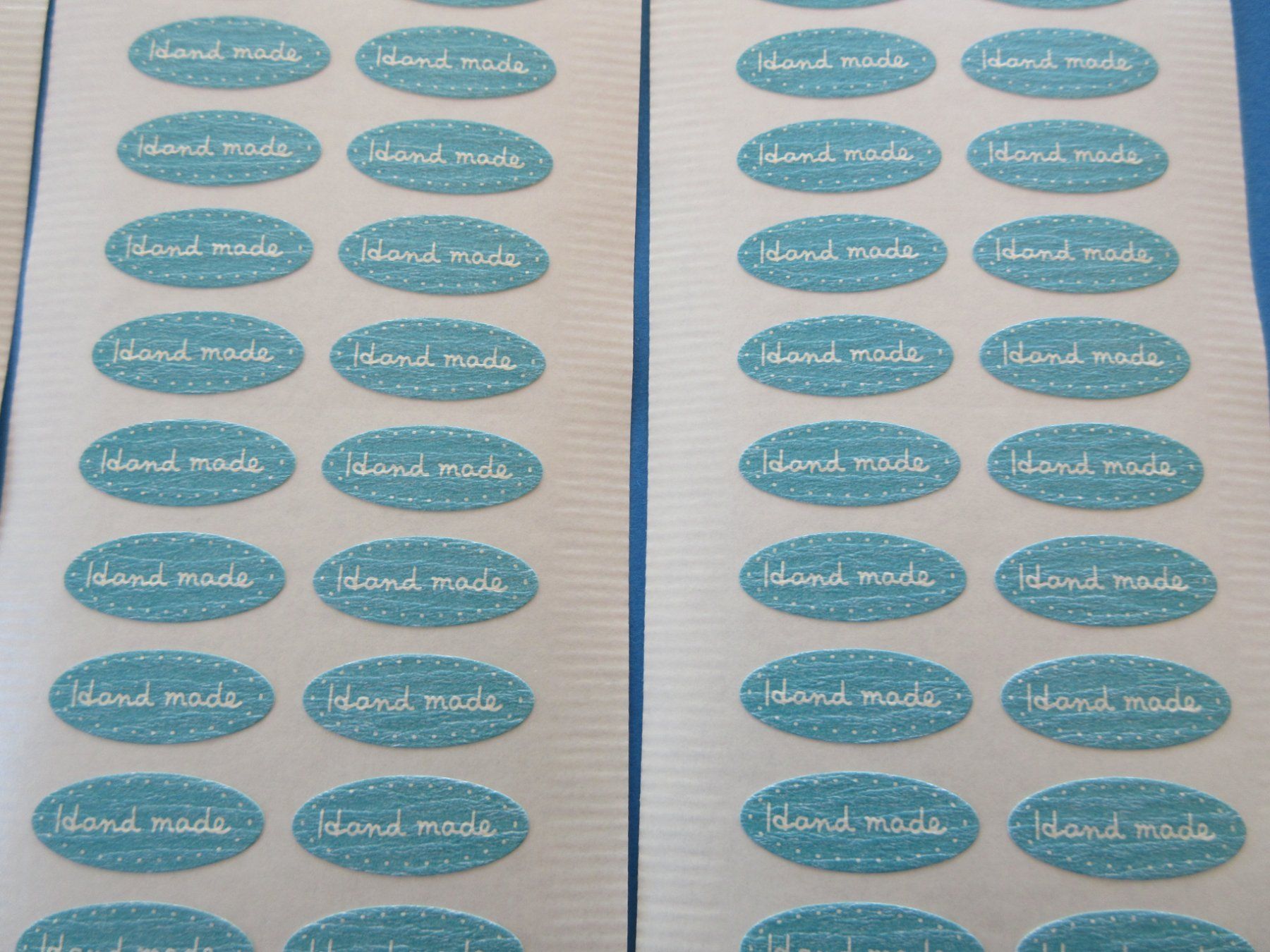 Sticker: 2000 "Handmade" stickers/Aufkleber New/neu! – Nuovo (secondo la descrizione) da Goldach venduto da mamakotzi 6