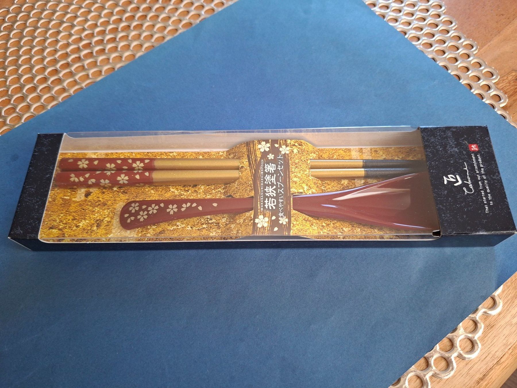 Set di posate: Made in Japan Chopstick,Spoon/Löffel,Stäbchen set!! – Nuovo (secondo la descrizione) da Goldach venduto da mamakotzi 1