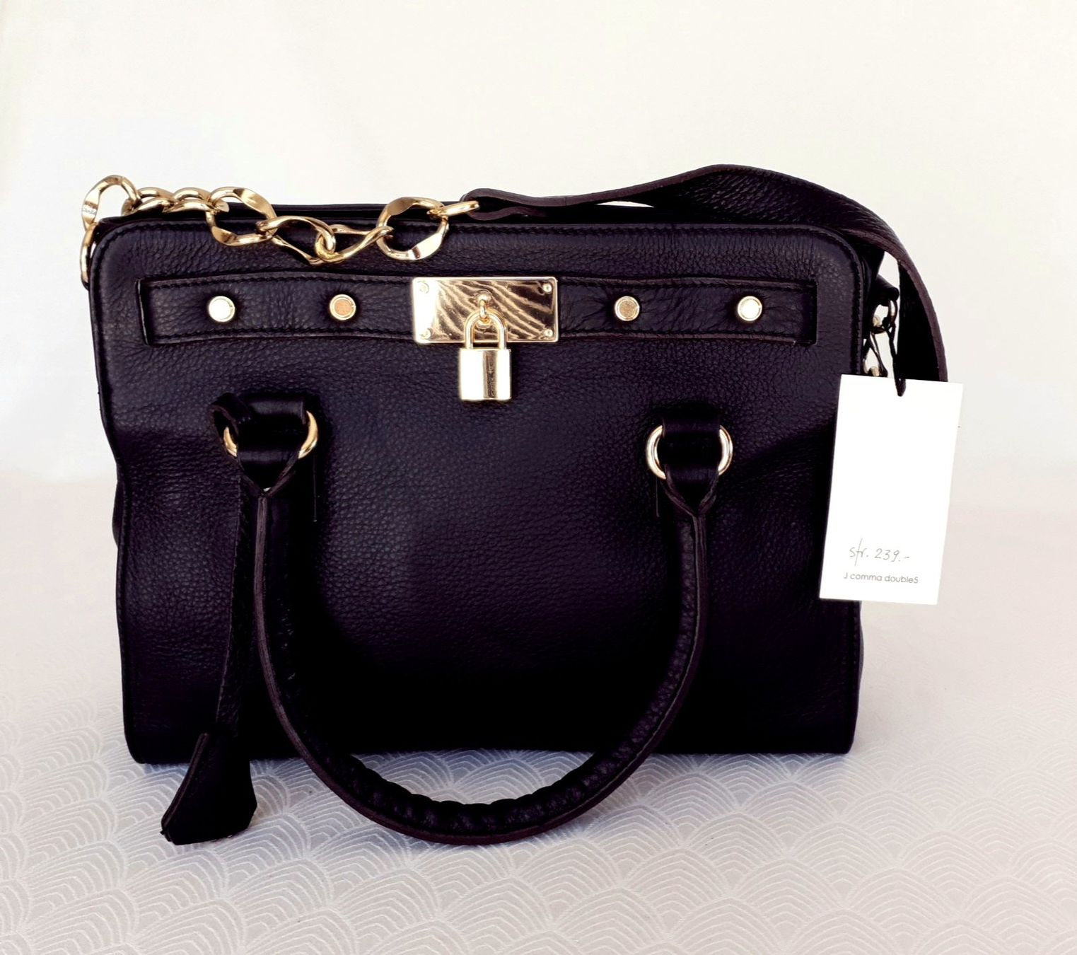 Borse da donna: Elegante Echtleder Schwarze Handtasche - NEU – Nuovo e nell'imballaggio originale da Uetikon am See venduto da Kakao2 3