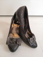 🤩ATELIER BOLOGNA LEDER-PUMPS-SCHUHE MIT MASCHE, GRAU