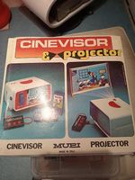 Mupi Cinevisor 1979-1980 con scatola e 8 cassette