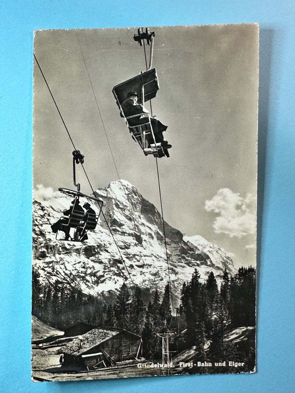 Cartes postales: Grindelwald - Firstbahn und Eiger – D'occasion à Steg VS par _vinci_