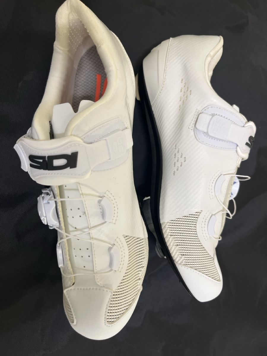 SIDI Chaussures hommes: Fabrikneue SIDI ROAD Genius 10 Knit Weiss 42 – Neuf avec emballage d'origine à Reinach BL par fisherman06 2