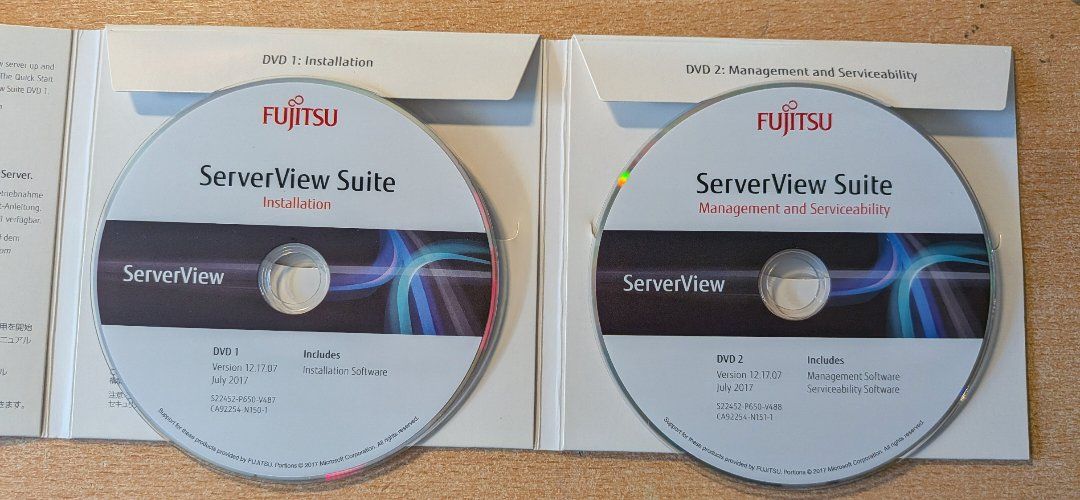 Fujitsu Serveurs: 2x Fujitsu ServerView Suite - SVS 12.18.04 & SVS 12.17.07 – D'occasion à Cernier par Poussetofiol 3