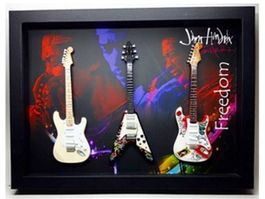 Bild JIMI HENDRIX, 3 Stk. Modell Gitarren (B.50cm x H.37cm)