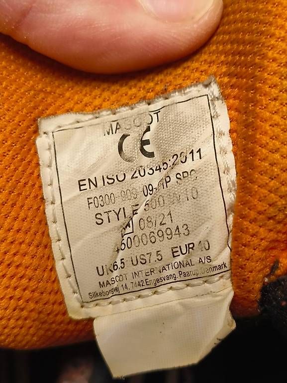 Herrenschuhe: MASCOT Profi-Sicherheitsschuhe Gr. 40 mit BOA-System – Gebraucht aus Zürich von Sopranos83 3