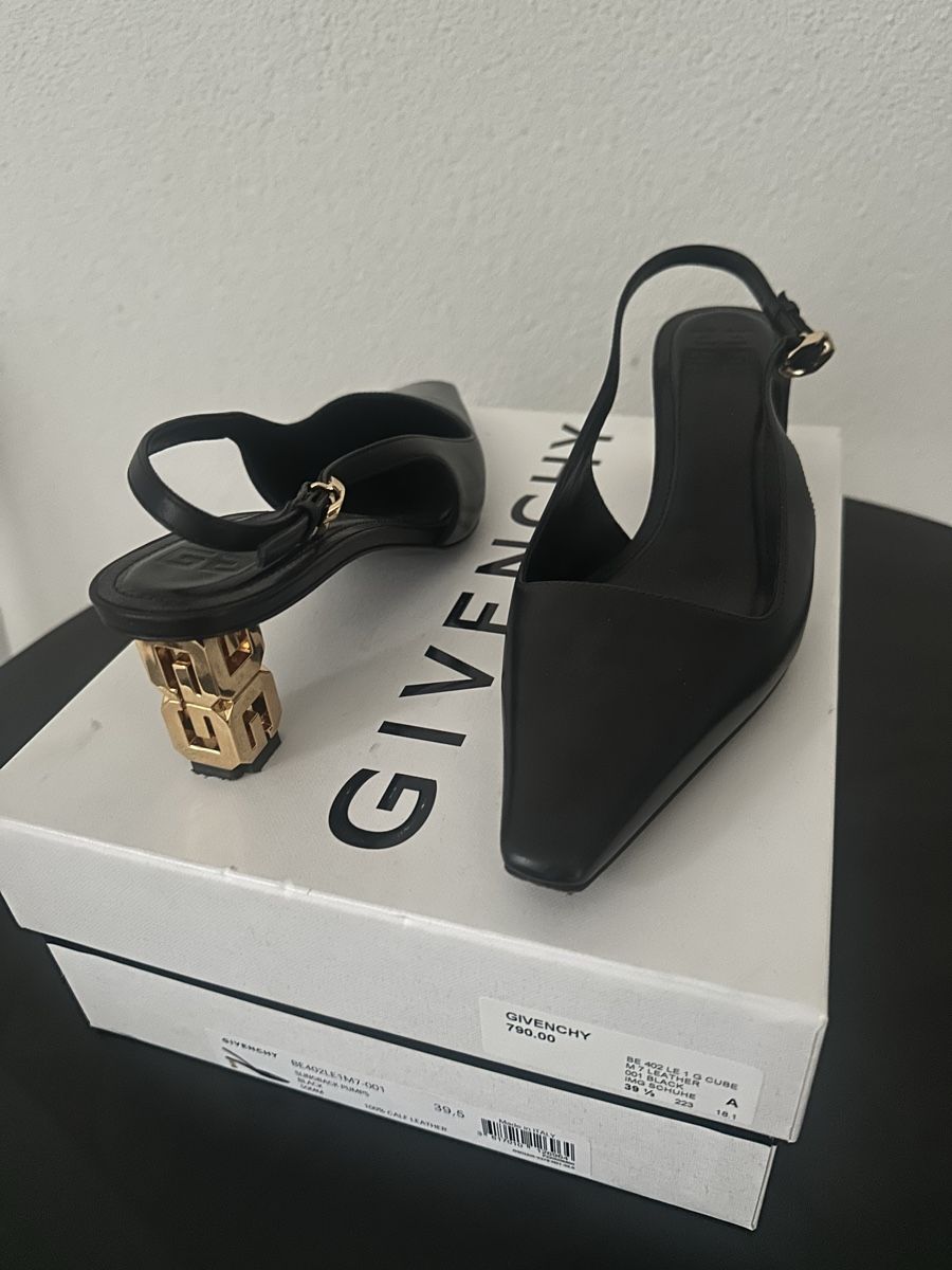 Givenchy Scarpe da donna: Neue Givenchy G-Cube 50 Slingback Pumps 39.5 – Nuovo (secondo la descrizione) da Zürich venduto da kiflicaodcokolade