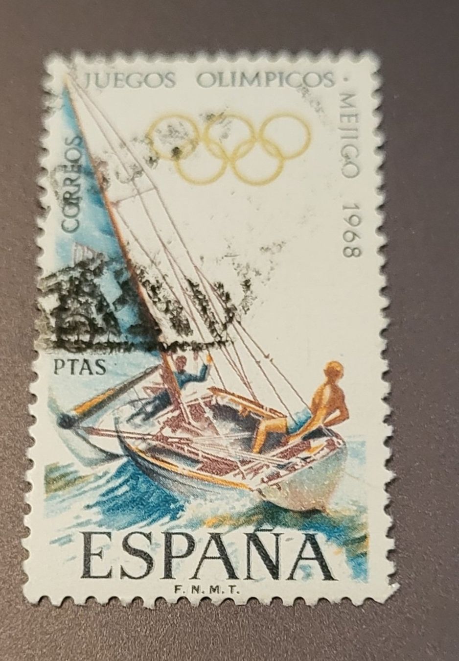 Tous les timbres: Spanien 1968 briefmarke – D'occasion à St Gallen par Stampsalshobby