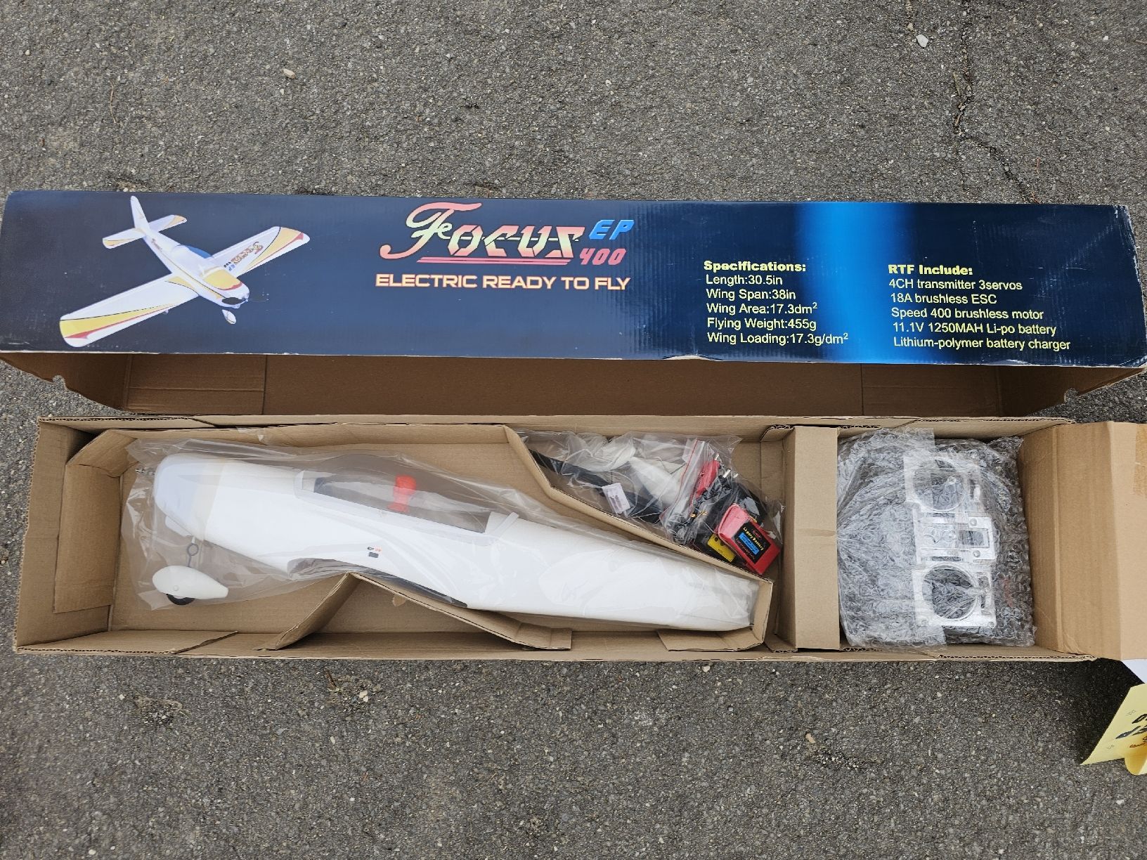 Modellismo RC: Focus EP400 Dynam RTF – Nuovo e nell'imballaggio originale da Yvonand venduto da Li_poch 3