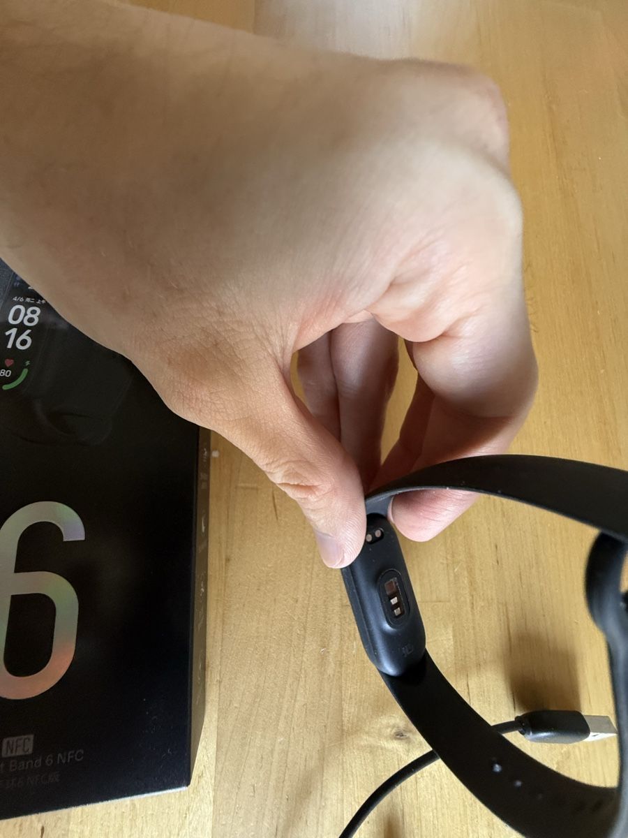 Xiaomi Smartwatch: Xiaomi Mi Band 6 black – Gebraucht aus Genève von kentdelahaye 2