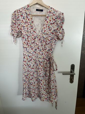 Polo Ralph Lauren Sommer Blumen Wickelkleid Gr. xs/s