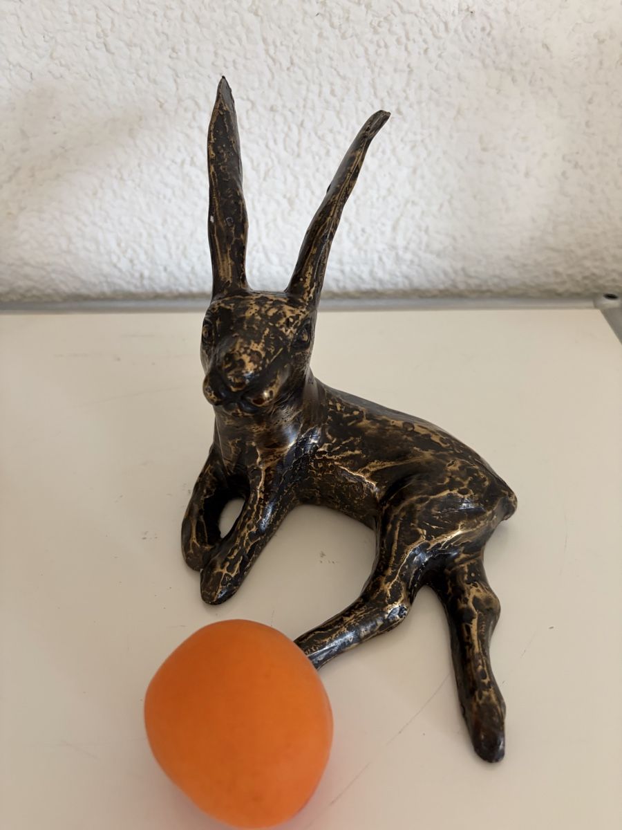 Sculture & Statue: Bronze Hase sitzend  – Nuovo (secondo la descrizione) da Zürich venduto da eileenchen1 5