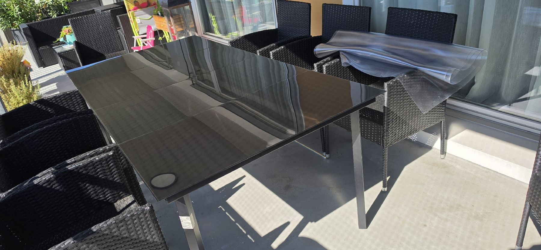 Tavoli: Garten glasstisch 200×100 cm – Usato da Wetzikon ZH venduto da cid_veronika 2
