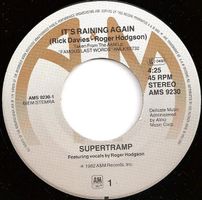 Supertramp It's raining again Single