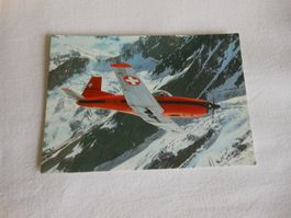 Ansichtskarte, PC-7 Photo Millitärflugdienst