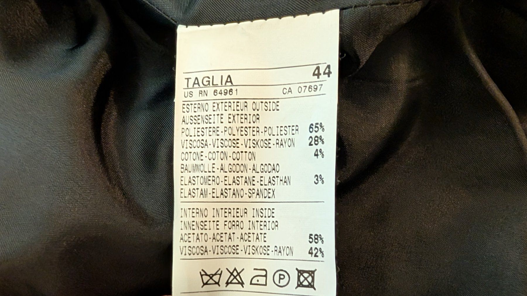 Sisley Anzüge & Kostüme: Sisley Blazer & Rock, EU Grösse 40, schwarz – Gebraucht aus Rüfenacht BE von mla_jmf8 4