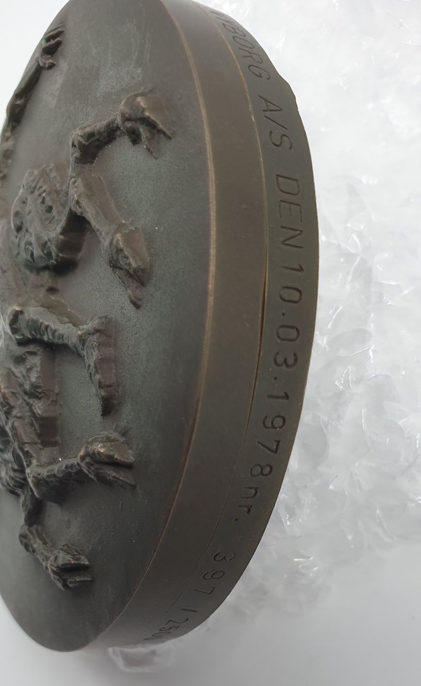 Sculture & Statue: Bronze Anders Nyborg 1978 – Usato da Emmen venduto da magelan 8