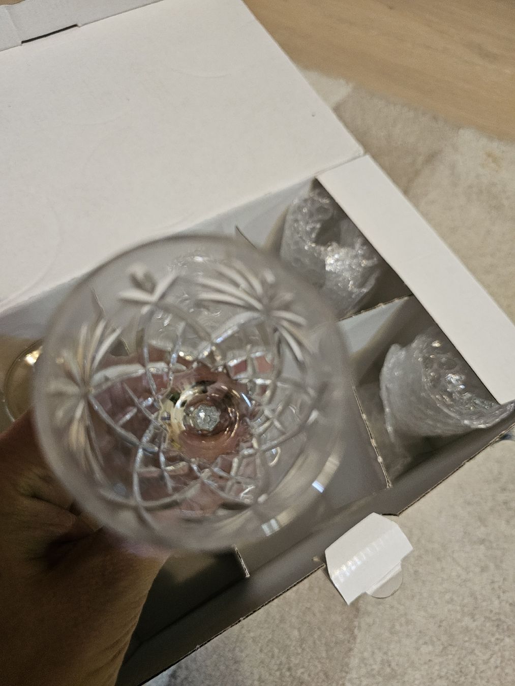 Gläser: Kristallglässer 6er Set, NEU – Neu und originalverpackt aus Wettswil von Alena.RR 3