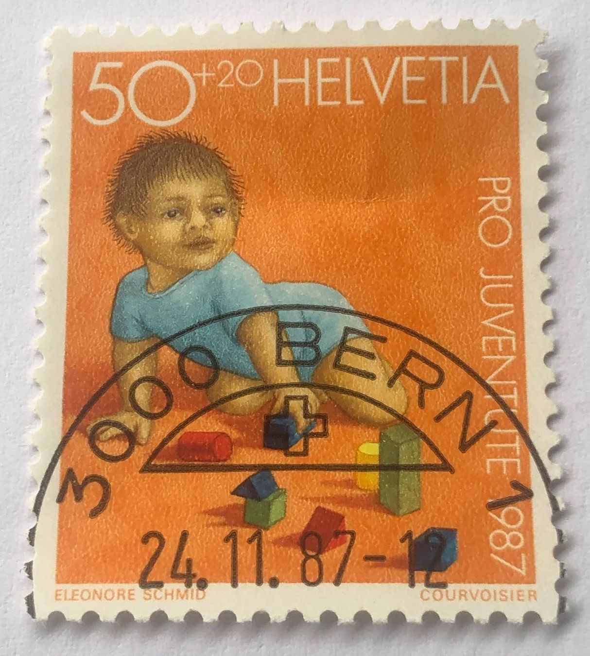 Tutti i francobolli: Nr.J 304  mit ET Stempel Bern – Usato da Aarau venduto da Billa007