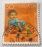 Nr.J 304  mit ET Stempel Bern