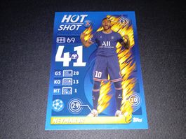 Neymar Jr Champions League 2021/22 Sticker⚡87⚡PSG⚡Hot Shot⚡