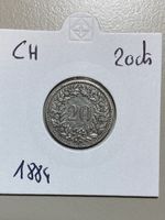 CH - 20 centimes - 1884