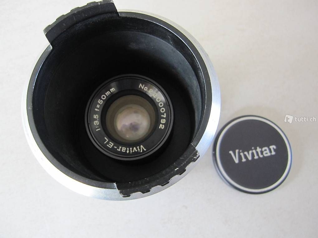 Vivitar Obiettivi: VIVITAR-EL Objektiv mit DURST LATUB Objektivplatine – Usato da Horgen venduto da sarahbuechler01 1