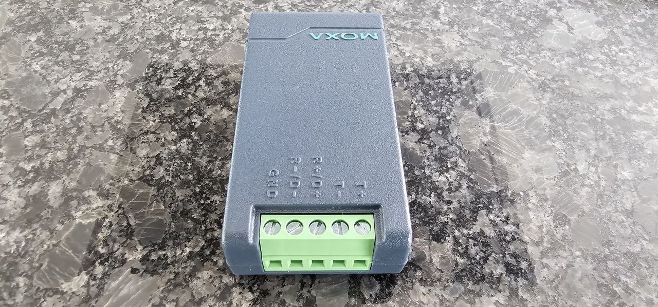 Konverter: Moxa RS232 zu RS422/RS485 Serial Converter – Neu (gemäss Beschreibung) aus Igis von Mfsi 1