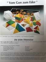 Vom Gon zum Eder, Kartonmodelle geometrische Körper