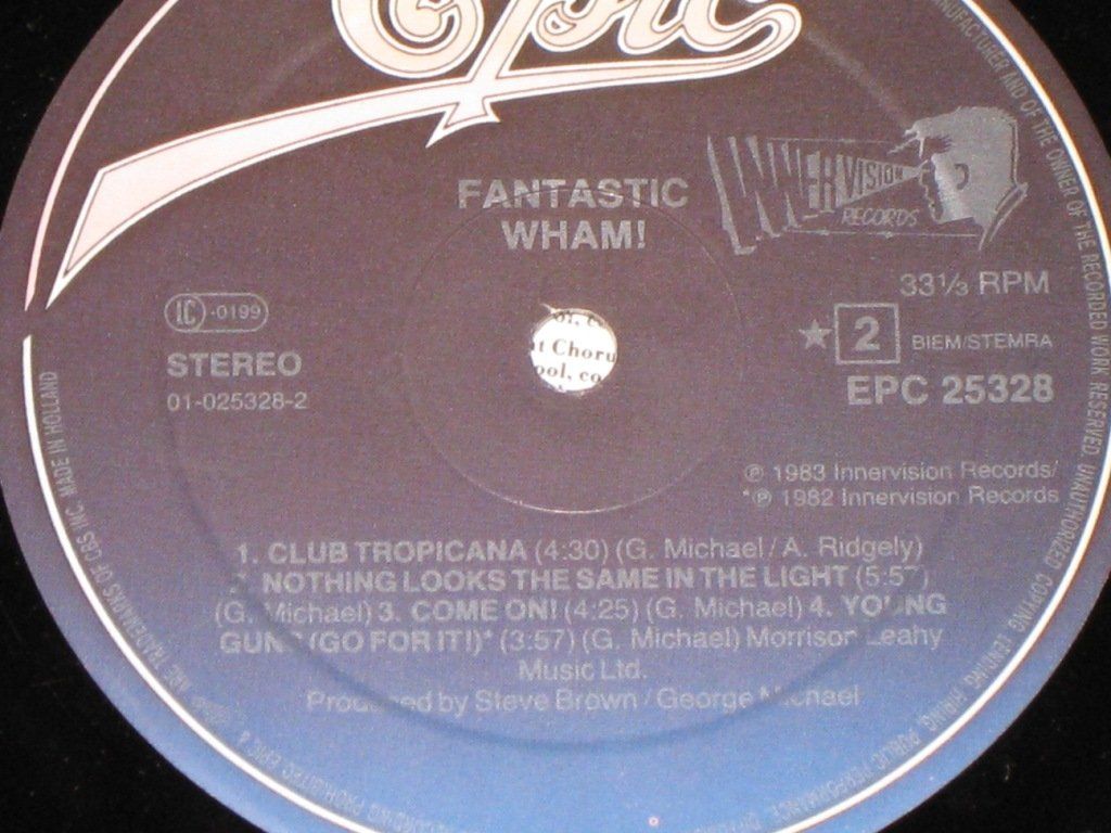 Vinyles: LP - WHAM - FANTASTIC – D'occasion à Steckborn par Quo7 2