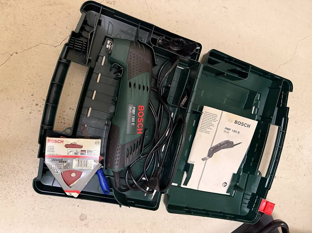 Alle Werkzeuge: Bosch Home & Garden Multifunction - Tool PMF 180 E  – Gebraucht aus Cham von trainerbedarf 1