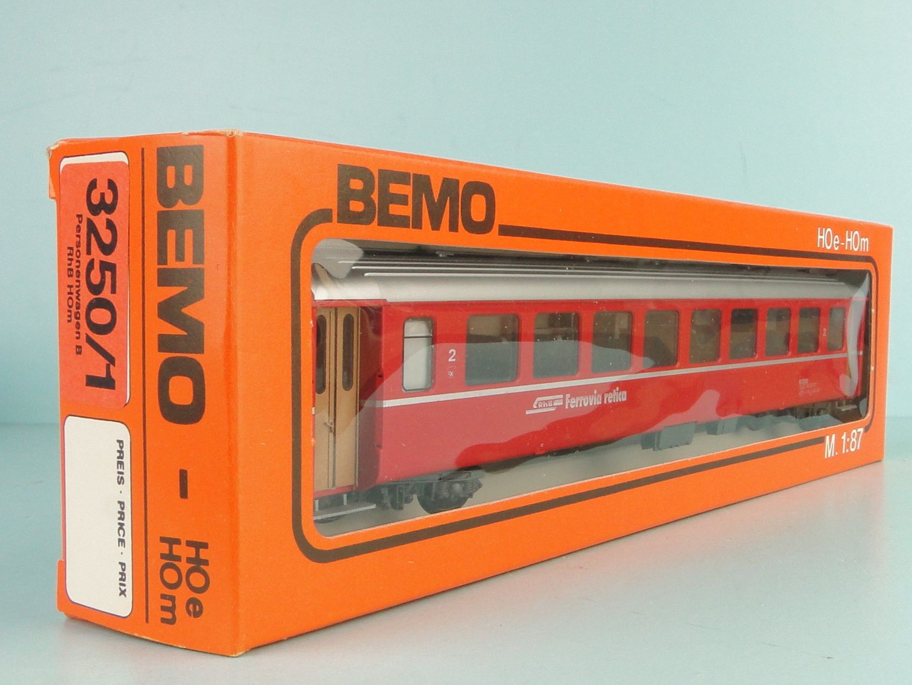 Bemo Modellini di ferrovie: Bemo 3250/1 H0m RhB 2 Kl., NEU – Usato da Bülach venduto da cann11 1