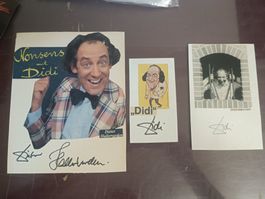 Didi  - 3x handsigniert - 80er Jahre