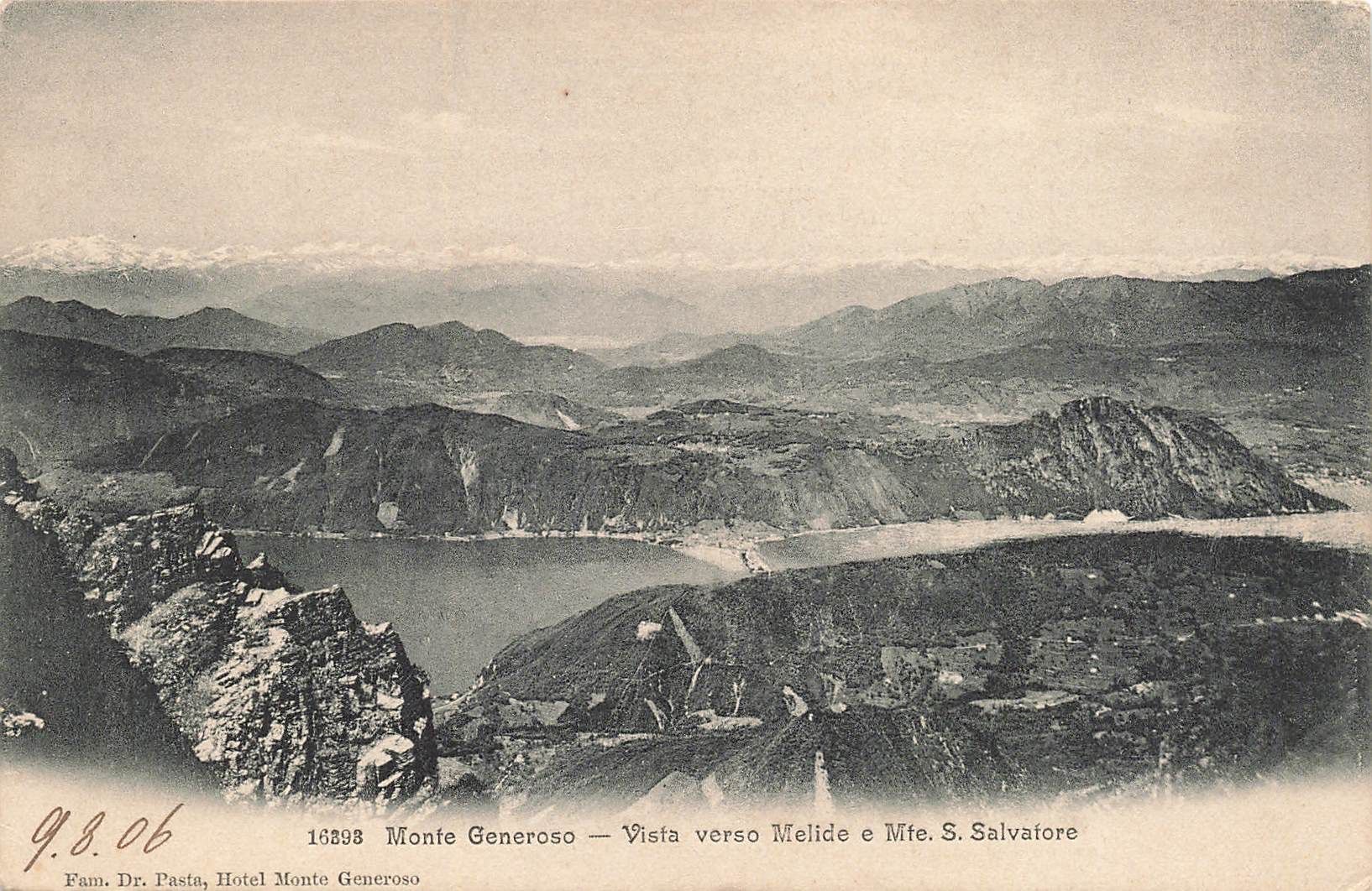 Ansichtskarten: Monte Generoso – Gebraucht aus Biasca von Blenio71