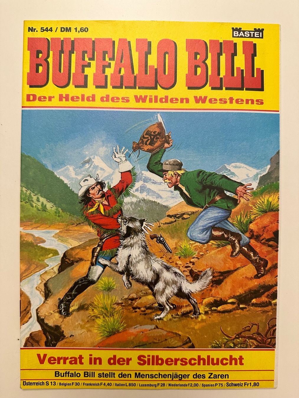 Fumetti: BUFFALO BILL HEFT 544 – Usato da Münsingen venduto da Ganjam