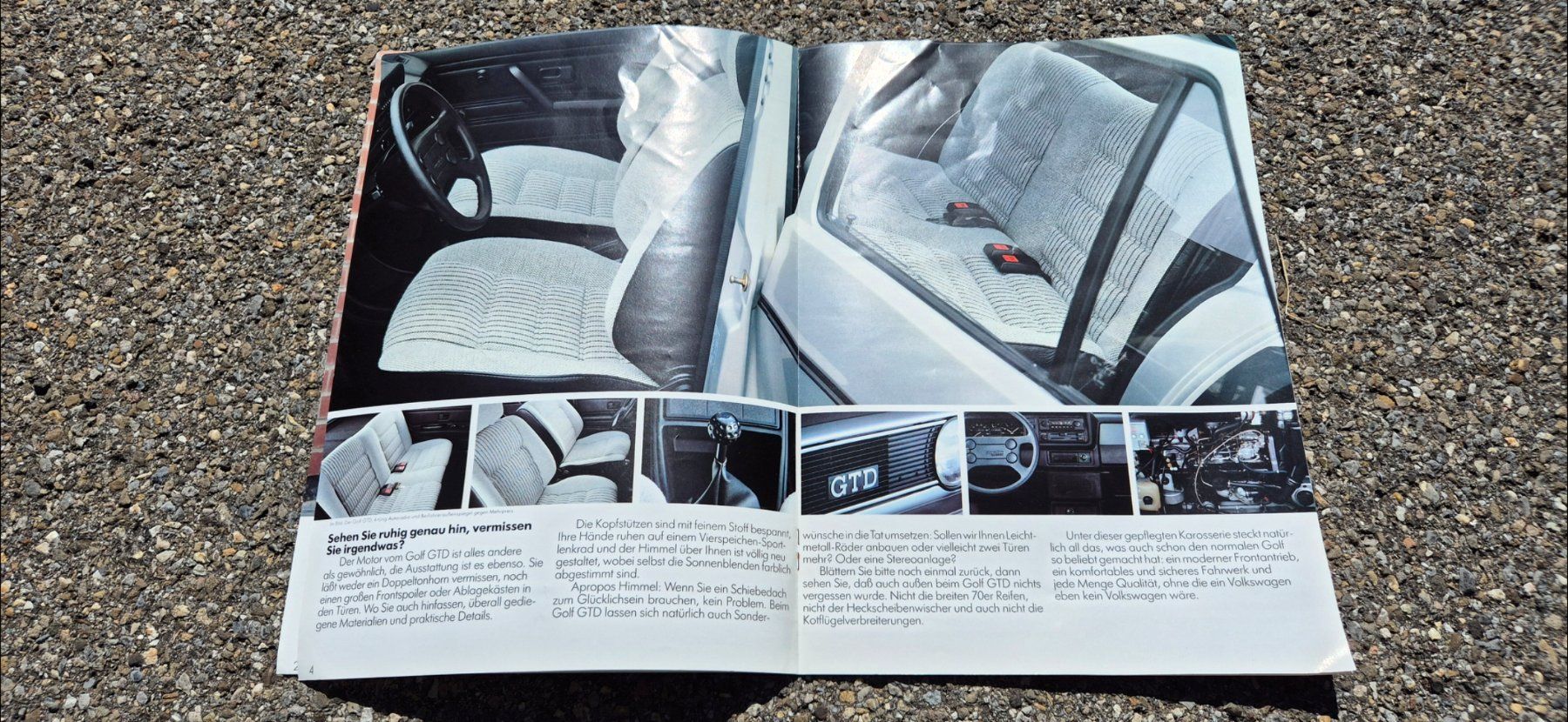 VW Documenti: Golf 1 GTD Turbodiesel Prospekt – Usato da Riggisberg venduto da Mahali04 3